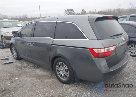 2012 Honda Odyssey Ex-L из США, поврежденный, VIN 5FNRL5H62CB061537
